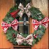 6.3cm Reusable Jute-Style Christmas Craft Ribbon Polyester Webbing