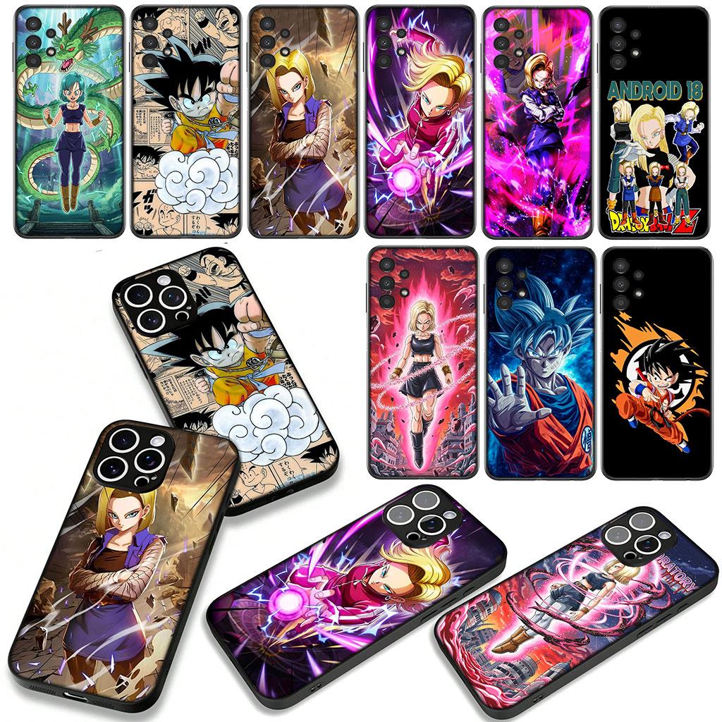 Android 18 Dragon Goku Ball Z Case for Motorola Moto Edge 70 60 Fusion 40 NEO Pro G Stylus G56 G96 G71 G73 G52 G41 G42 G50 G51