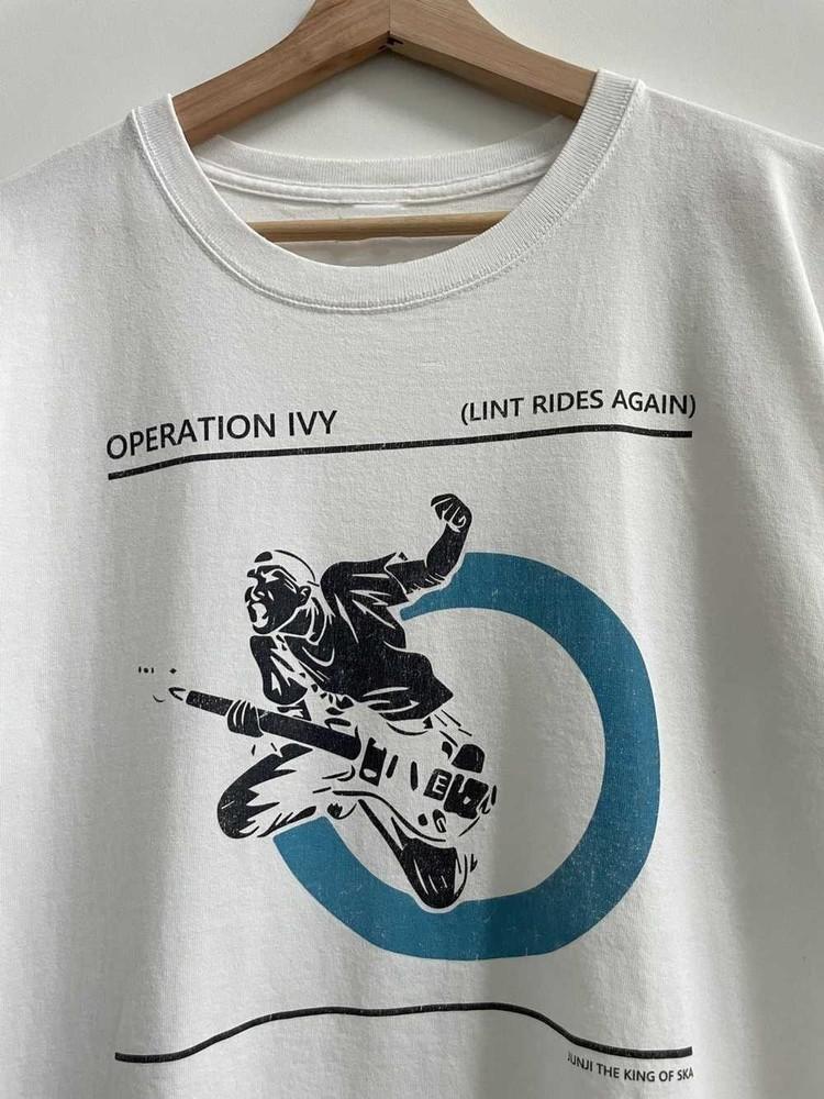 Новая группа Operation Ivy Подарок для фанатов Мужская рубашка Все размеры  LW330 Унисекс Футболка M