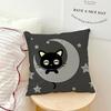 Cute Cartoon Art Chibi Cat C-Chococat Sro Comfort Soft Hogar Pillowcase For Sofa Living Room Bed Home Decor Protective Covers