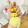 Kuromi Sanrio Cartoon Doll Keychain: Furball Backpack & Car Pendant for Best Friends