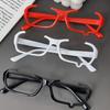 3 Style Black Red Cry Shed Tears Shape Eyeglasses Subculture Accessories Anime Role Cosplay Prop Anime Cosplay Celebrity Glasses