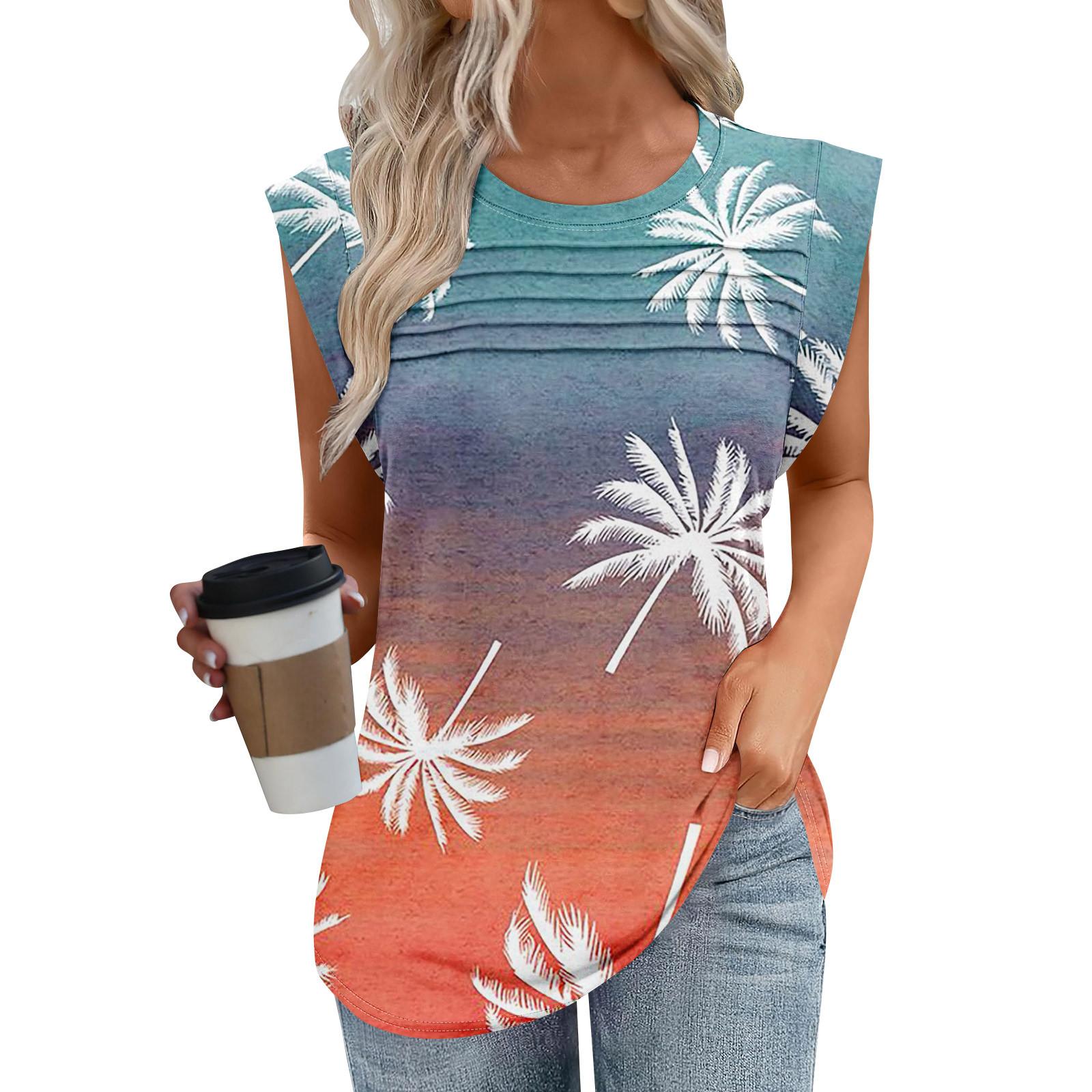 

Женская майка-топ, летняя, нарядная, повседневная, свободного кроя, плиссированные рубашки, футболки с короткими рукавами XL шафрановый