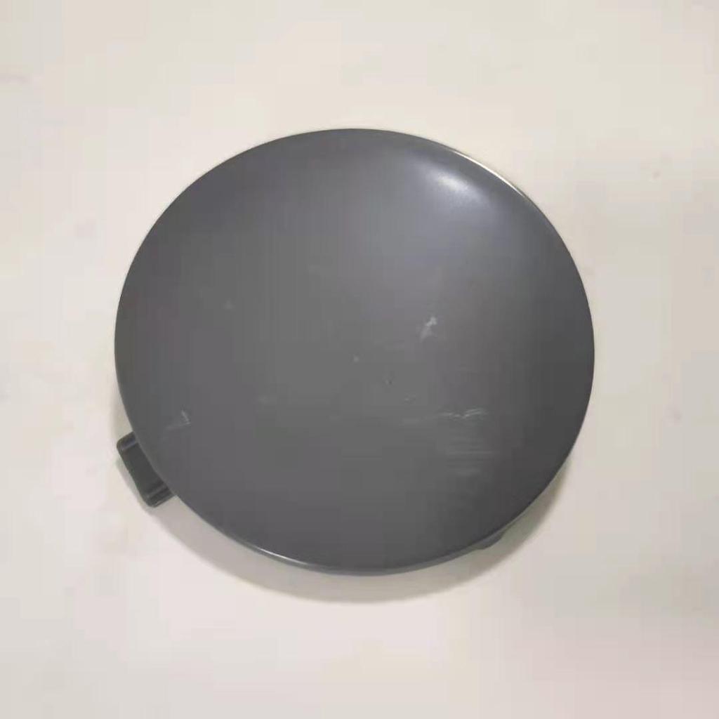 BMW X5 F15 Front Bumper Tow Hook Cover - Black (Round) 51117378591