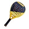 Carbon Fiber Beach Tennis Racket Beginners Lightweight Paddle Sport Equipment With Fiberglass Strings