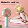 New Summer Cute Cool Handheld Fan Mini Portable Desktop Small Electric Fan USB Rechargeable Cold Fan Air Coolers