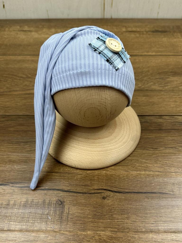 2-Piece Newborn Photoshoot Outfit: Hat & Overalls