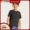 Moodytiger Boy's Quick-Dry Breathable Short Sleeve Sport T-Shirt
