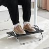 Non-Slip Base Ergonomic Footrest Stool Tilting Function Adjustable Pedal Stool  Under Desk Use