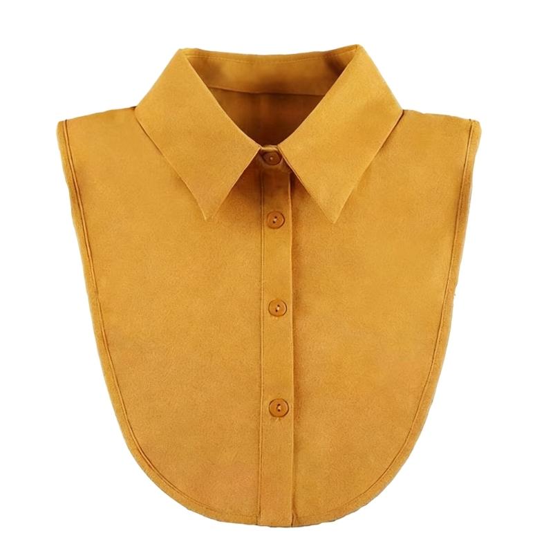 Colletto Moda Staccabile per Donne Uomini Abbigliamento Professionale da Ufficio Collare Regolabile Finto Collare per Evento Aziendale