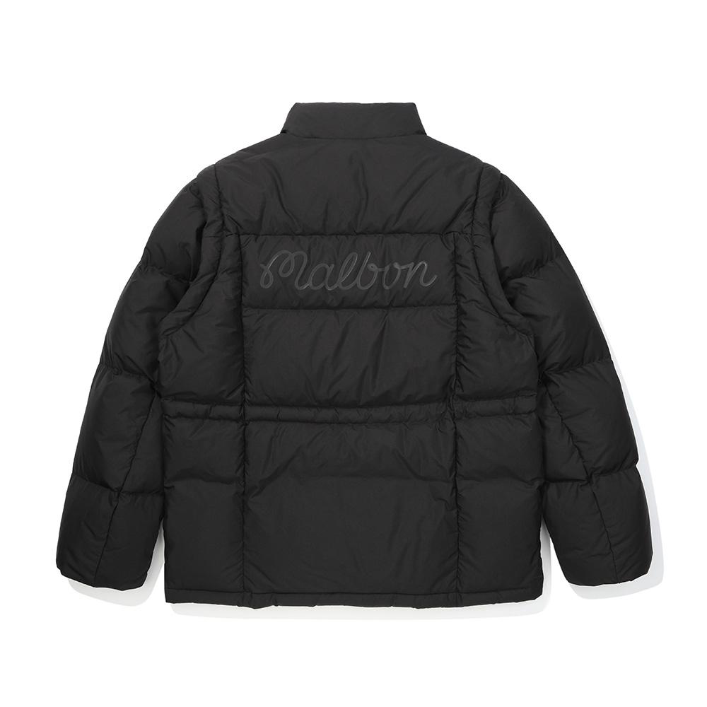 Malbon Golf Bucket Point Puffer Down Jacket Black (Man)