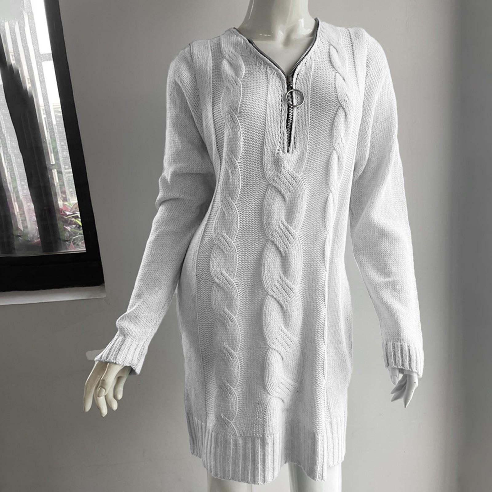 

Женские осенние облегающие платья макси с длинным рукавом, сексуальное облегающее коктейльное платье с рюшами на шее, трикотажное платье XXL белый