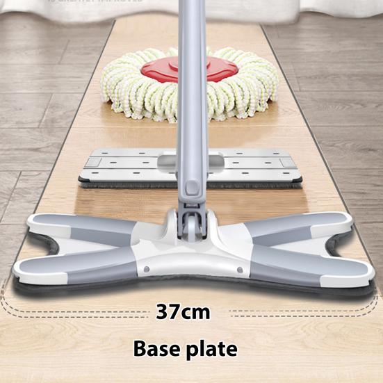 Yousheng X-Type Flat Mop Dry And Wet Dual Use Butterfly Mop No Wash Mop with 360-Degree Rotating Head for Home Dormitory Floors