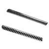2Pcs Interior Door Armrest Panel Cover Trim Carbon Fiber Sticker Fit for Mazda MX‑5 Roadster NC 2009‑2015