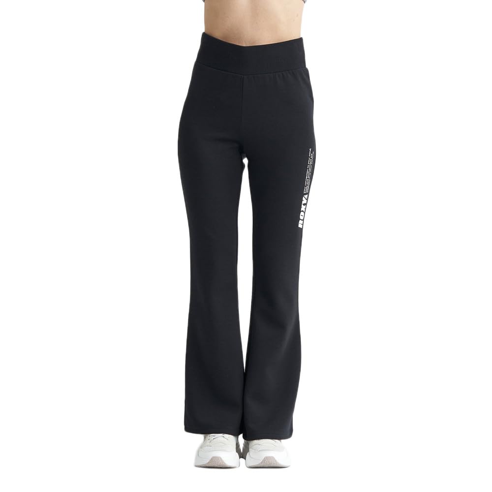 Roxy Flared Black Women's Quick-Drying, UV-Cut Leggings, RPT241548,