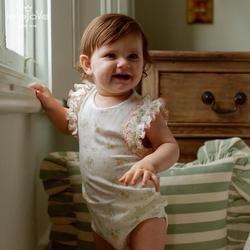 LELE JOVE Infant Sweet Romper Bodysuit