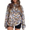 Women  Tops Women's Long Sleeve Sweatshirt Casual Crewneck Loose Fit Pollover Fleece Tops