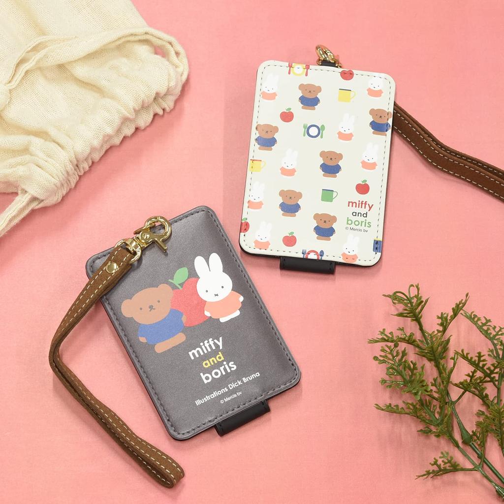 Gourmandise Miffy and Boris IC Card Case MF-326A
