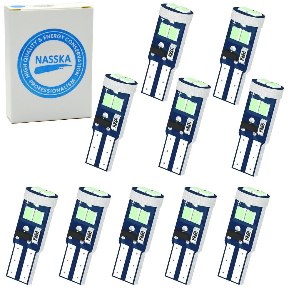 

NASSKA T5 74 73 2723 2721 W3W LED Bulb, Gauge, Dashboard Light, For 12
