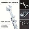 1pc Universal 15 Inch Metal Wrench Extension Tool, Torque Adapter with Enhanced Leverage, Sand, Water
