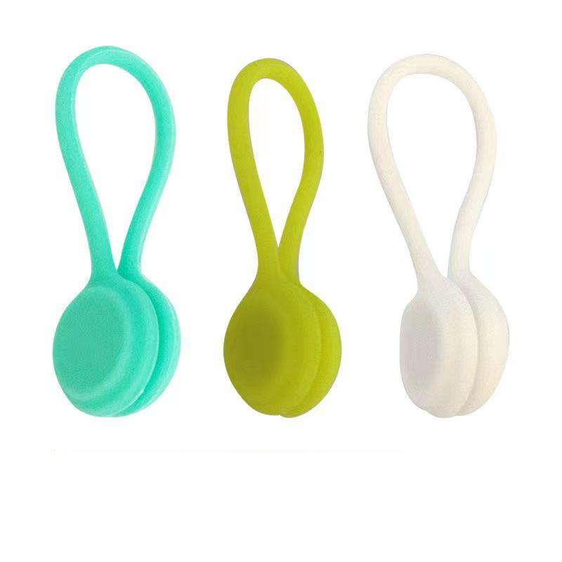 3Pcs/Pack Earphone Cord Winder Cable Holder Organizer Clips Multi Function Durable Magnet Headphones Winder Cables Drop Shipping