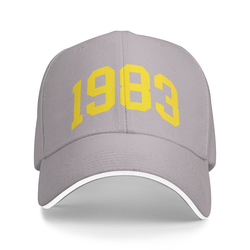 Fashion Unisex Born In 1983 Birthday Baseball Cap Adult Adjustable Dad Hat Women Unisex Sports
