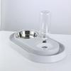 Dual-use Pet Bowl Plastic Bowl Dogs Cat Automatic Bowl Water Dispenser Feeder