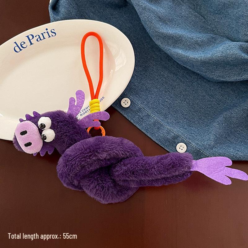 Cartoon Plush Keychains & Girls' Bag Accessories - Small, Versatile Gifts