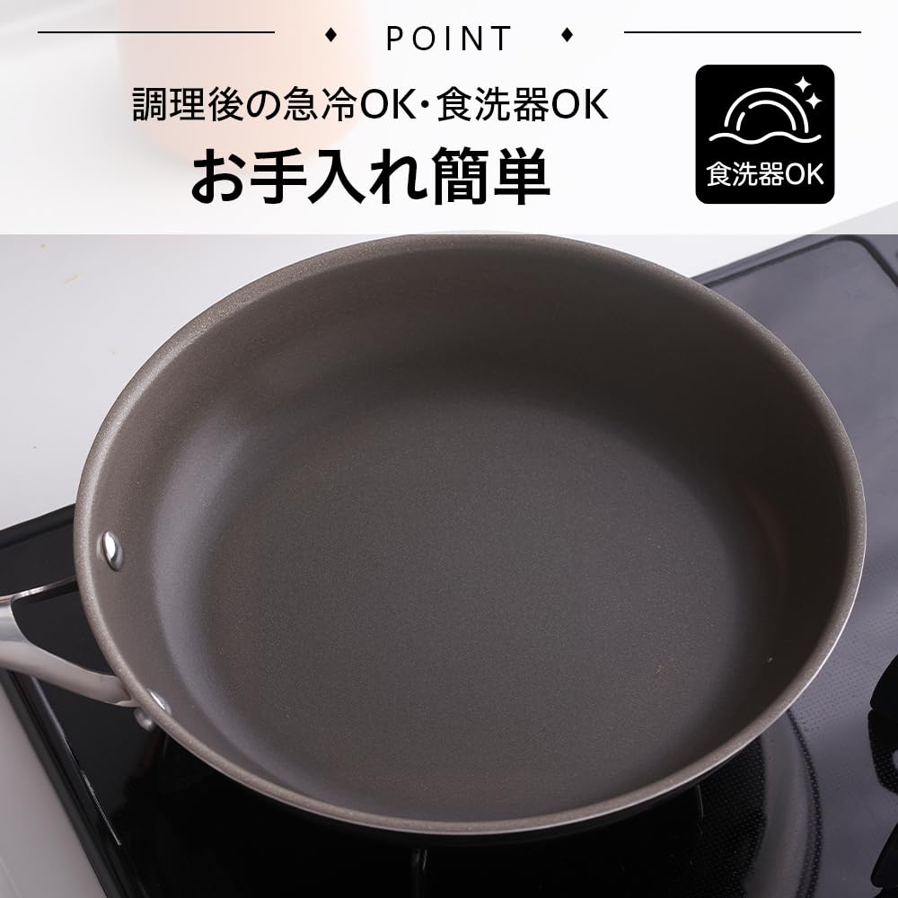 CORELLE with Induction and Gas Dishwasher and Oven and Doshisha Saucepan, 16cm, Lid, Compatible, PFAS-Free, Safe, 10-Year Warranty.