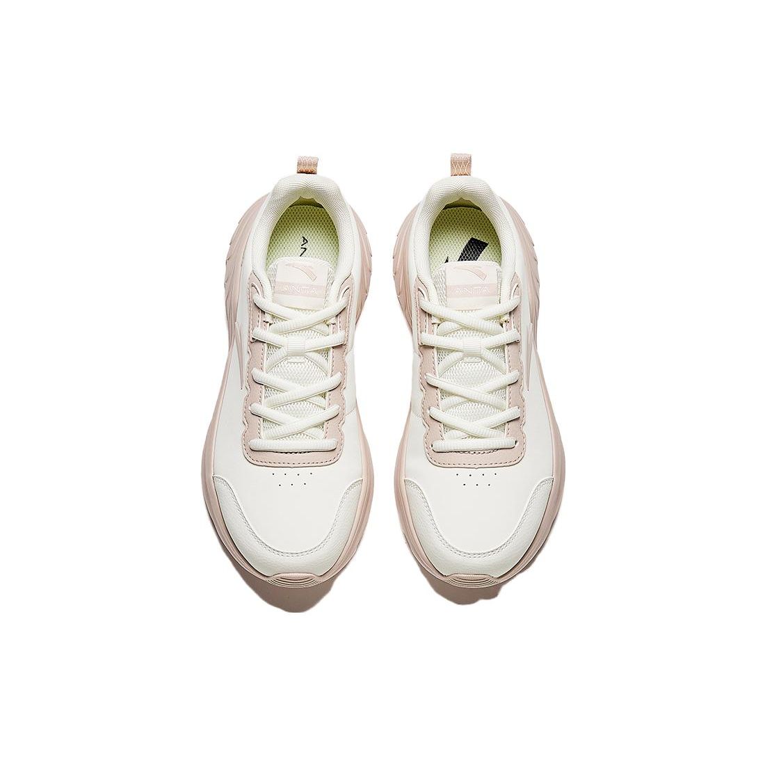 Anta Удобные универсальные амортизирующие нескользящие низкие кроссовки для бега женские — фото 4