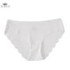 Large Size Women's Underwear Panties Ice Silk Seamless Sports Invisible Low Waist Sexy Briefs