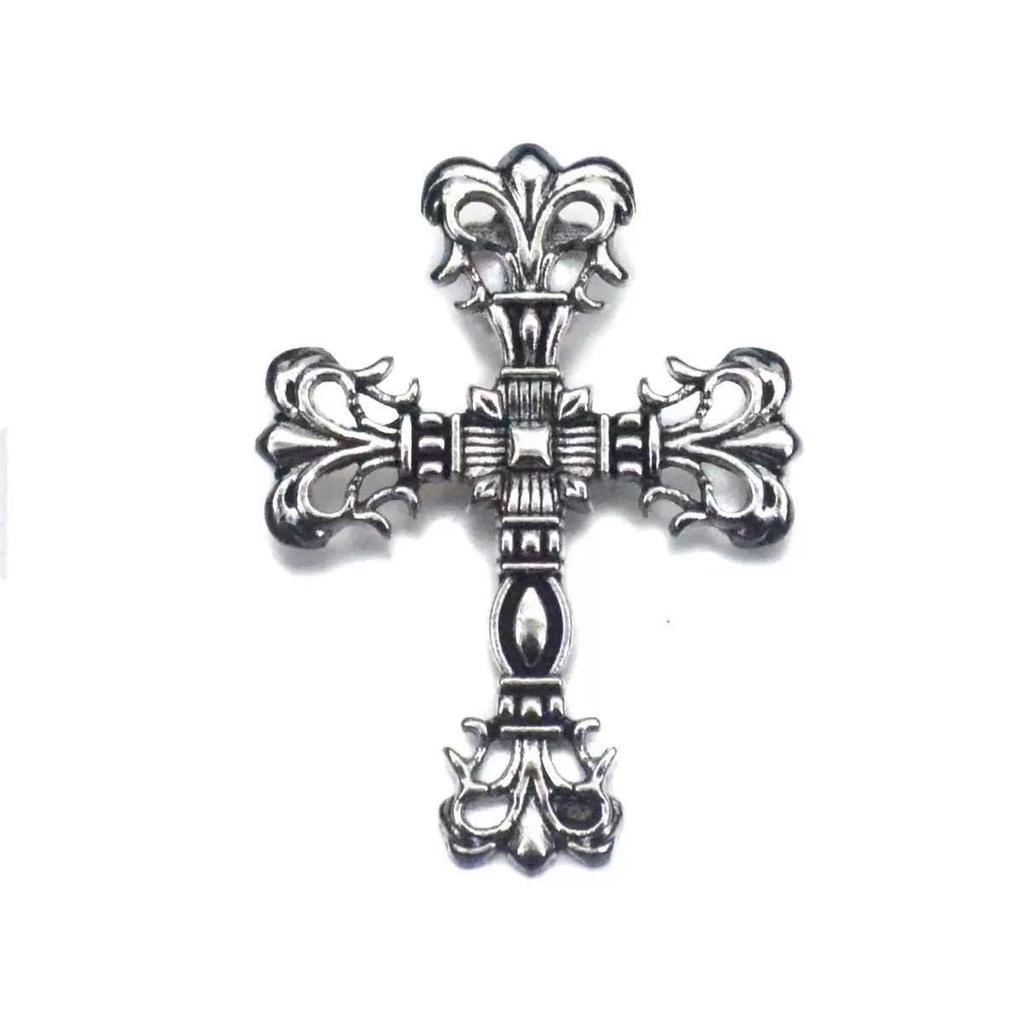 Abalorios de Cruz de Aleación y Accesorios para Llaveros para Joyería DIY