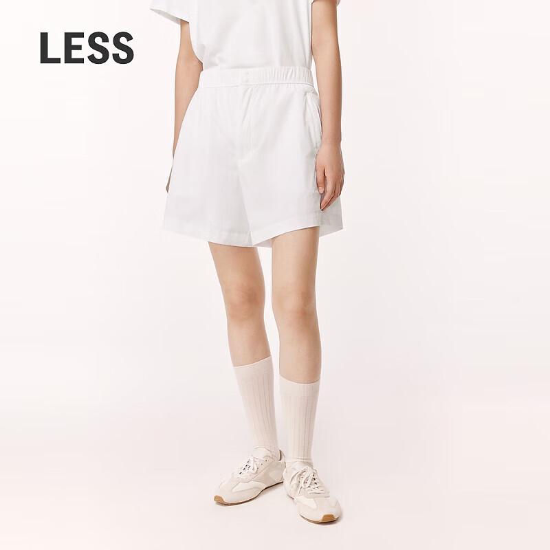 LESS 2024 Summer Casual Straight-Leg Shorts M