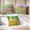 Cute Cartoon Game Aanimal Ccrossing Pillow Cover for Bedroom Room and Living Room Sofa Decorative Cushion Cover