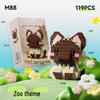 Pirate Anime Character Building Blocks for Kids - Educational Assembly Desktop Ornaments