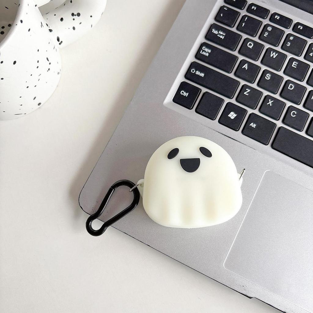 Etui na słuchawki Bluetooth Samsung Buds2 Pro/Live FE - Urocza silikonowa miękka osłona z kreskówką.