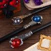 3PCS Halloween Fire Dragon Claw Cane Costumes Walking Canes Evil Queen Wands Maleficent Staff Props Wizard Witch Wand Scepter Co
