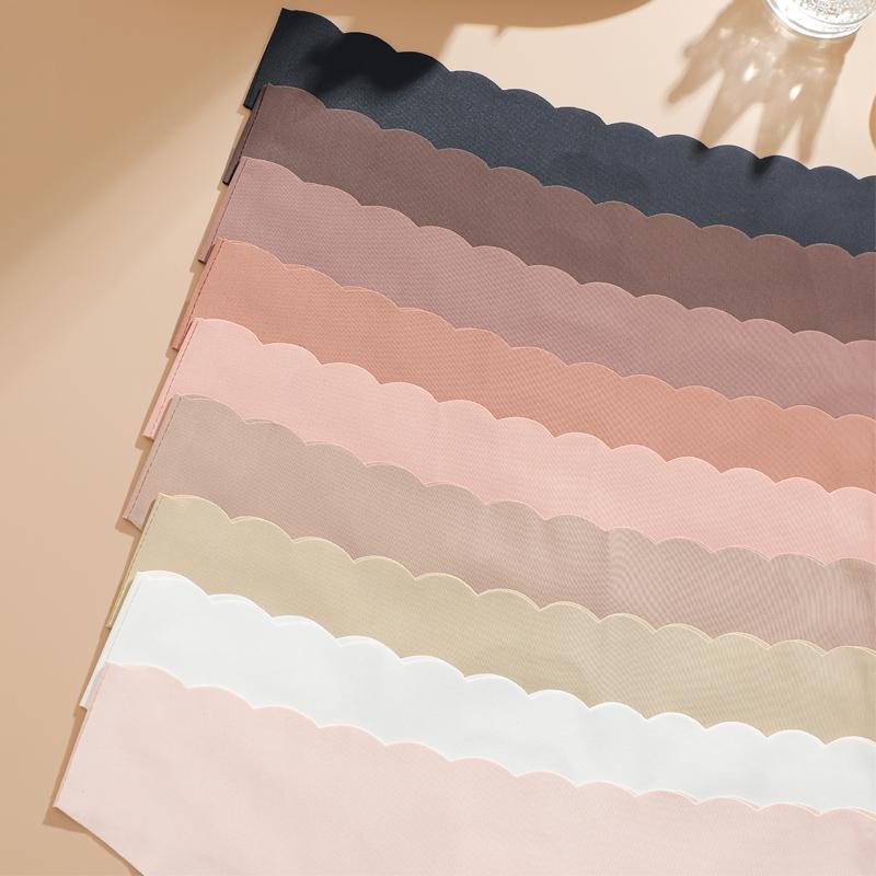 FINETOO 1 ks Dámské bezešvé tanga, s leopardím vzorem, červenými rty, ve tvaru srdce, módní, prodyšné, rychleschnoucí spodní prádlo, dárek k Valentýnu