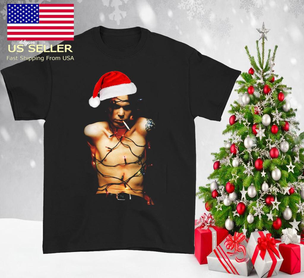 Christmas Ville Valo HIM band black T-shirt All sizes HOT NEW 1F2434 XXXXL