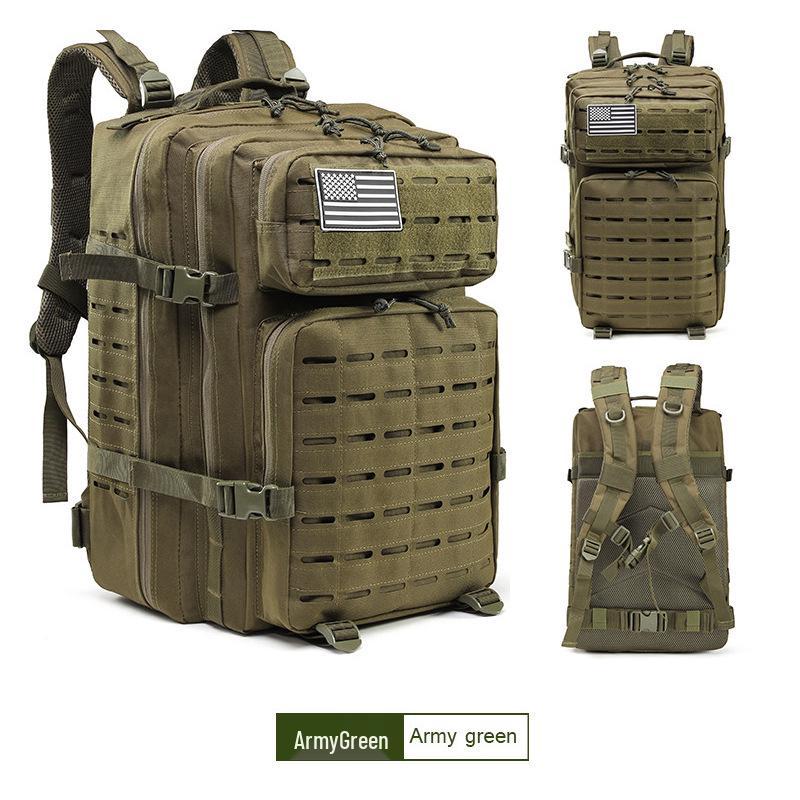 Men's Outdoor Tactical Camouflage Backpack for Off-Road, Camping, Hiking, and Cycling