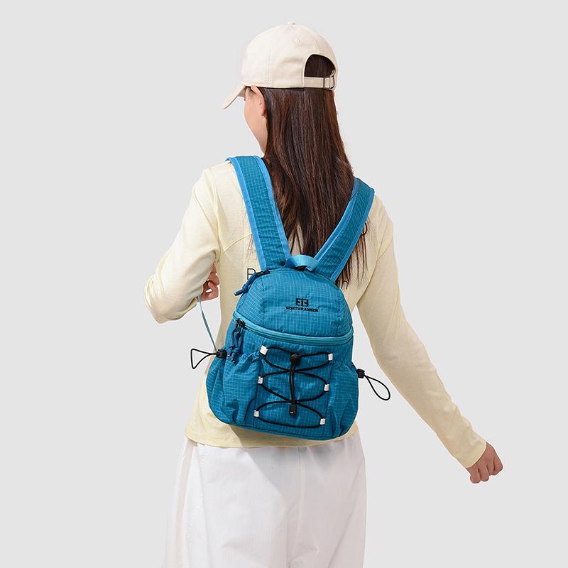 Schoolbag Lightweight Outdoor Leisure Travel Backpack Women's Fashion Mini Backpack Multifunctional Riding Going Out Commuter Backpack