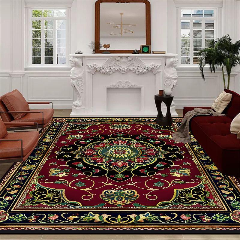 Luxury Persia Large Area Carpet for Living Room Retro Big Size Sofa Area Rugs 200x300cm Bedroom Cloakroom Non-slip Mats Washable