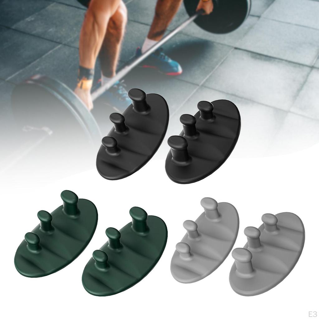 2 Pieces Anti Slip Workout Grips for Men and Women Exercise Palm Protection Weight Lifting