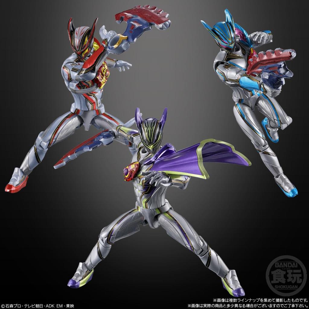 Bandai So-Do Kamen Rider Zets AGT4 Feat. So-Do Kamen Rider Gab Chewing Gum Candy Toy [BOX Set of 12]