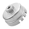 Cap Wrench Suitable for Toyota Lexus Oil Grid Wrench Filter Element Wrench Disassembly Oil Grid Tool Black Silver