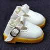 6-Point BJD 30cm Doll Leather Shoes, Flat Patent Leather, Casual Fit 4.7cm×2.5cm