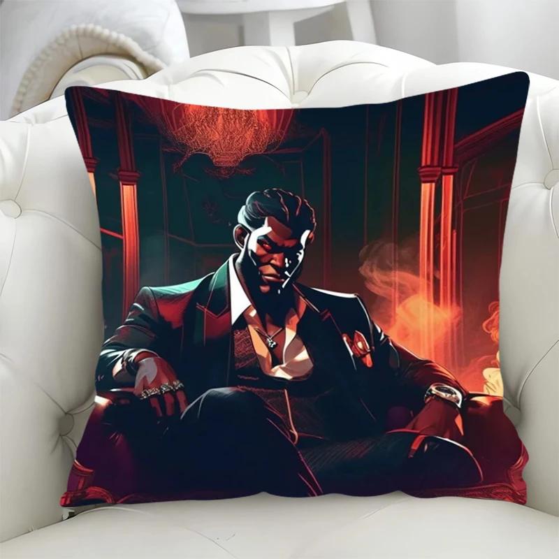 

Наволочка x Банды Короткий Плюш Декоративные Наволочки для Подушек Осеннее Украшение Двусторонняя Печать Подушка-Обнимашка Наволочка 66x66cm бордовый