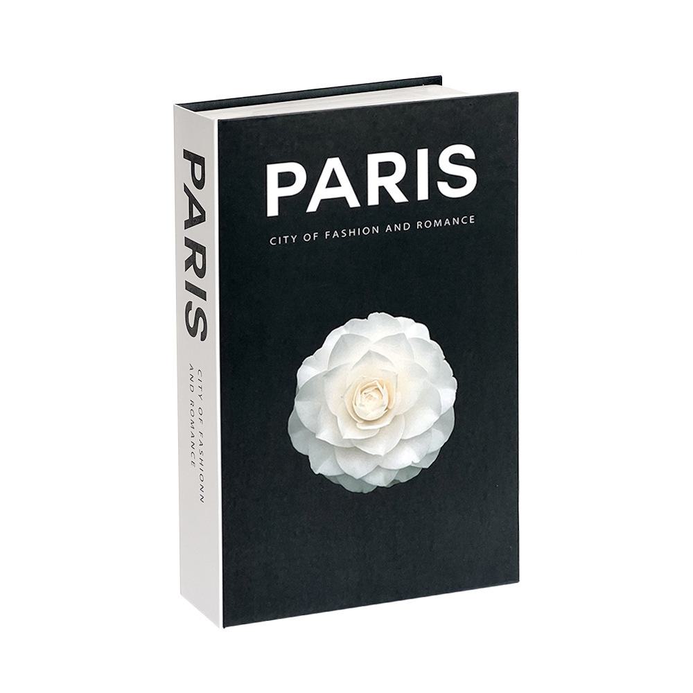 Einfaches englisches Simulationsbuch, Bastelornamente, dekorative Buchmodell-Requisiten für Café, Hotel, Arbeitszimmer – weiches und realistisches Aussehen