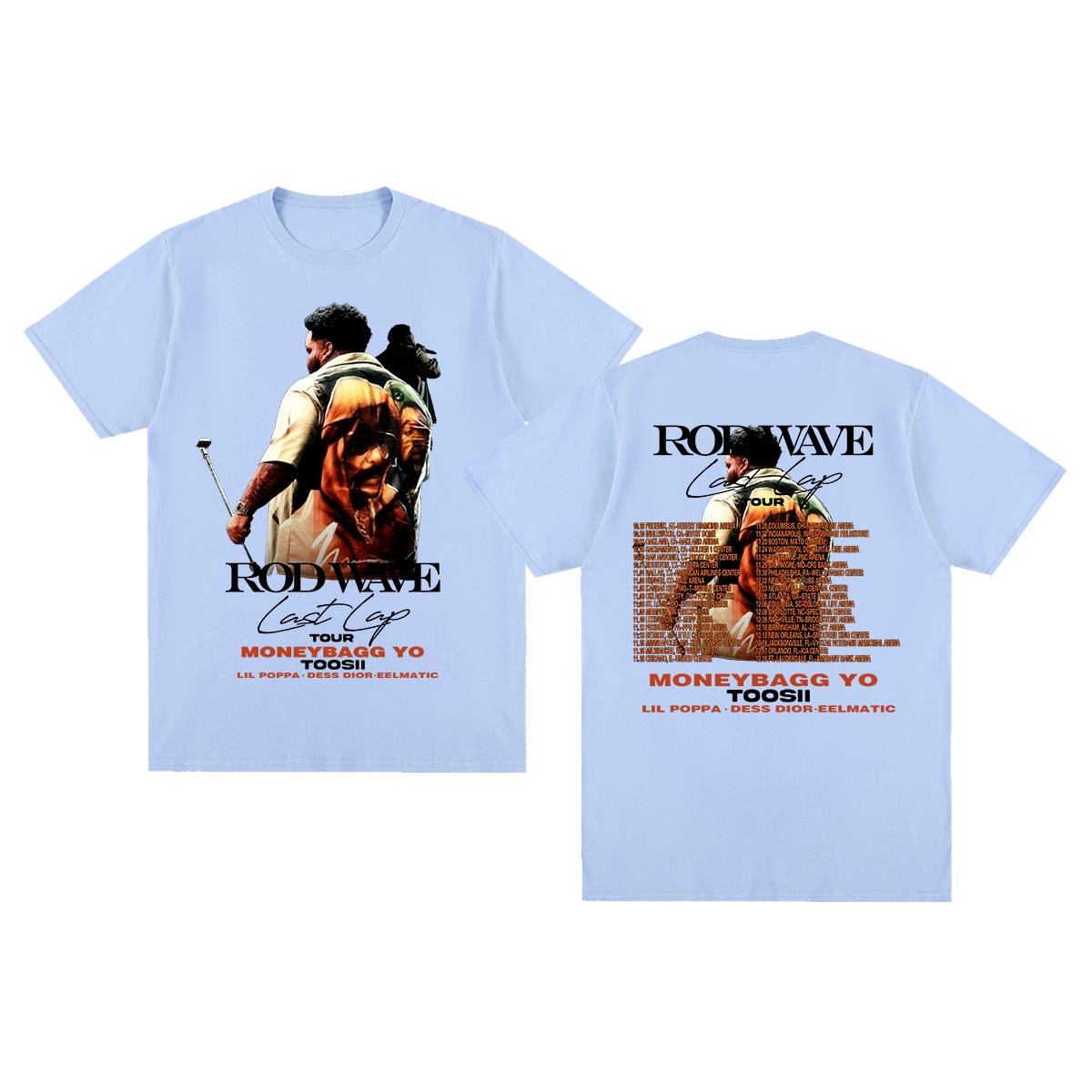 

Rod Wave Vintage tshirt Rapper Last Lap Tour Fashion Streetwear Y2K Graphic 90s Cotton Unisex T shirt New TEE TSHIRT Womens tops 3XL