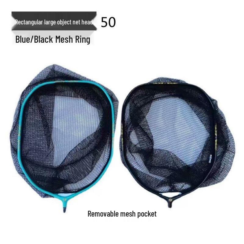 Aluminum Alloy Large Fish Landing Net for Big Fish, Grass Carp, Silver Carp - Competition Ready